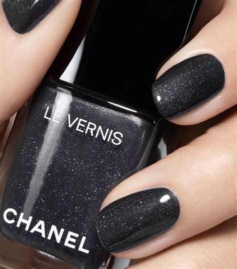 chanel nail polish sequins|chanel longwear nail color.